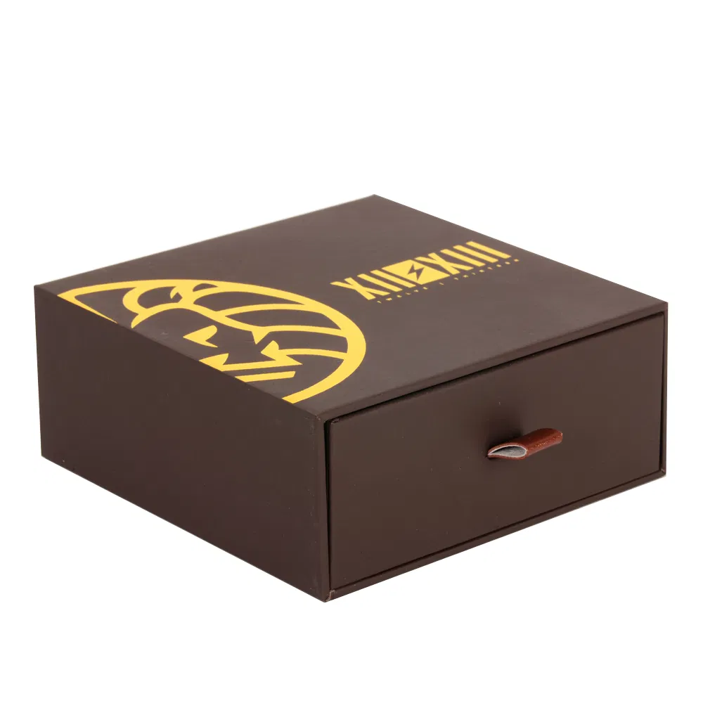 Edit Custom Design Luxury Packaging Slide Boxes Cardboard Drawer Storage Paper Gift Box