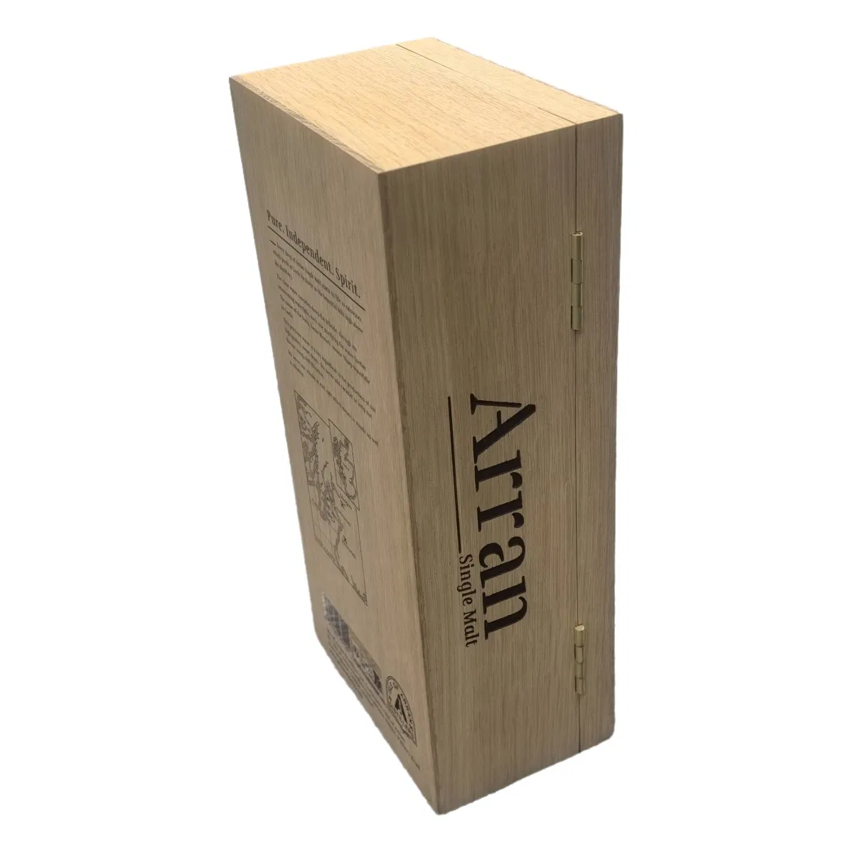 Custom Engraved Wooden Wine Box for Elegant Gift Presentation