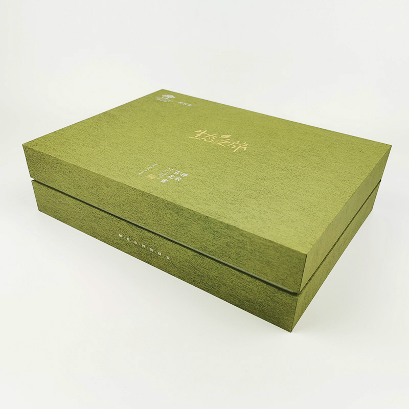 Custom Fashion Packaging Laser Pattern Art Paper Honey Storage Box for Gift
