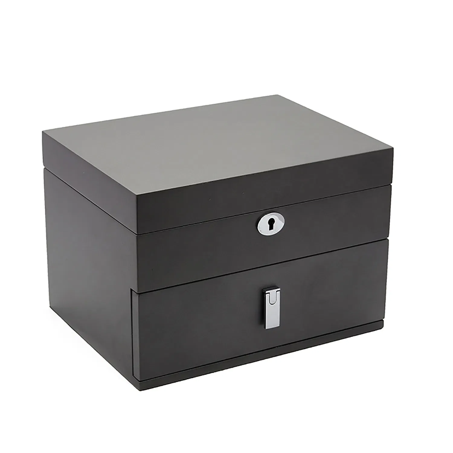 Custom Fashion Wooden Jewelry Watch Box with Drawer / Mirror