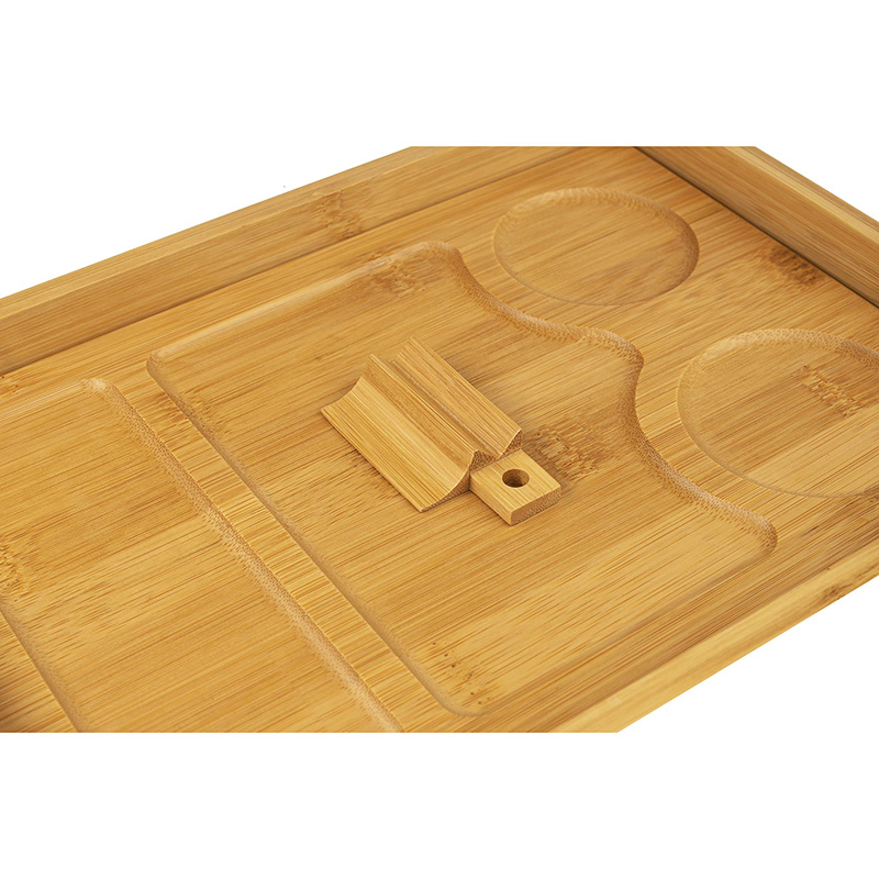 Custom High-End Wooden Packaging Cosmetics Storage Box with Scroll Tray