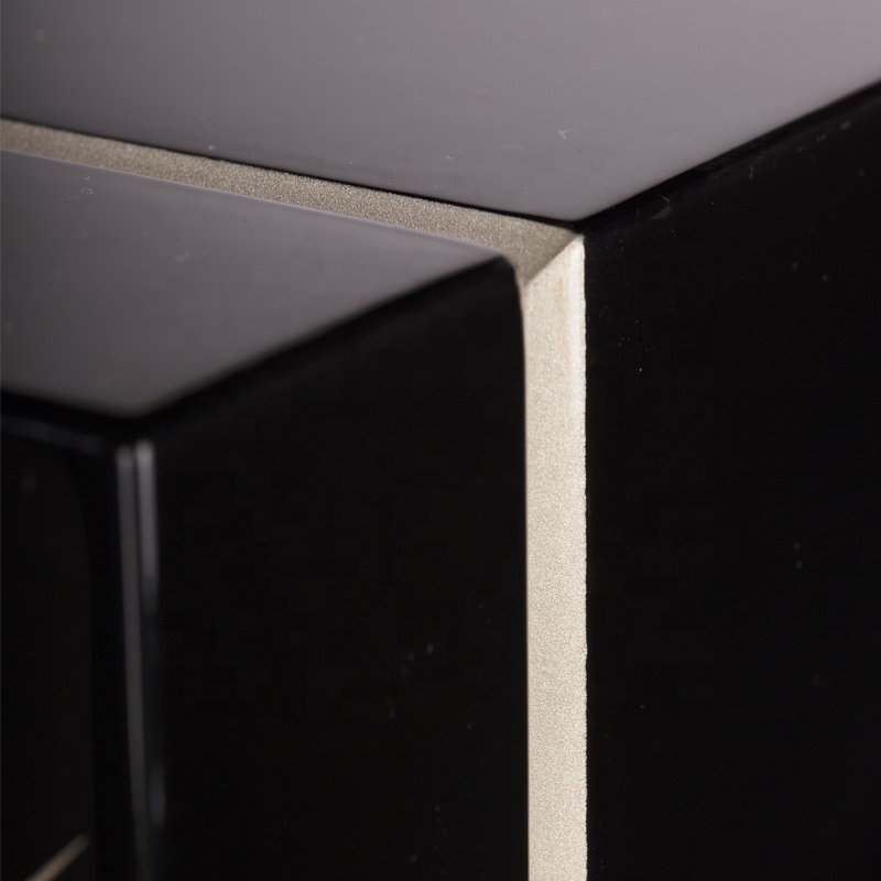 Custom High Gloss Piano Paint Handmade Wooden Wine Box for Storage