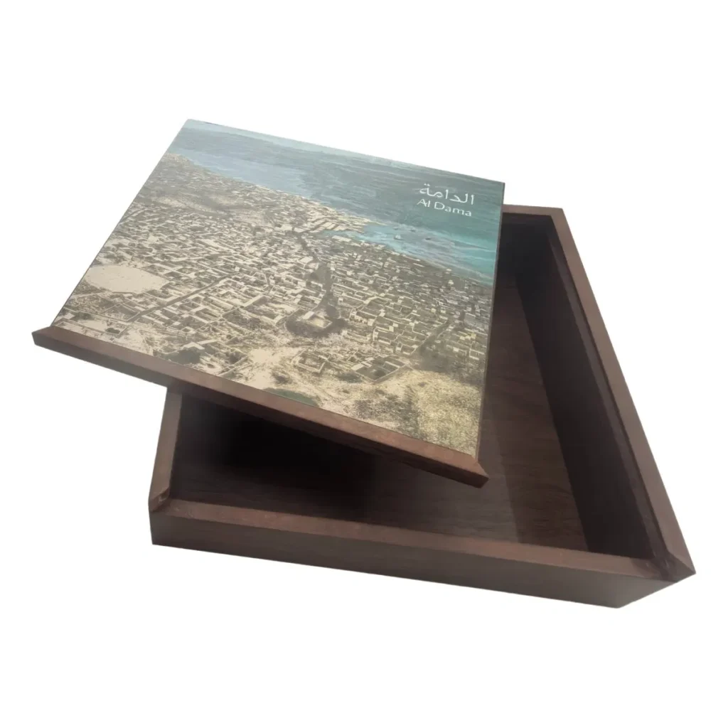 Custom Logo Handmade Sprayed Matte Paint Packing Box MDF Wooden Gift Box