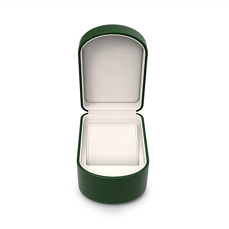 Custom Logo High End Luxury Plastic White Watch Gift Box with Packaging