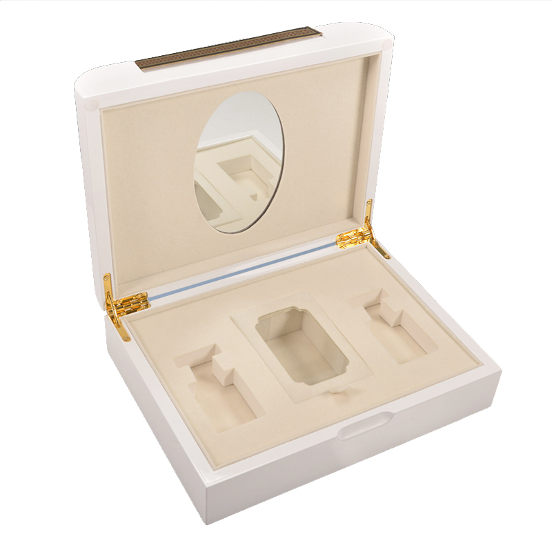 Custom Logo High-End Luxury Wooden Perfume Packaging Gift Box