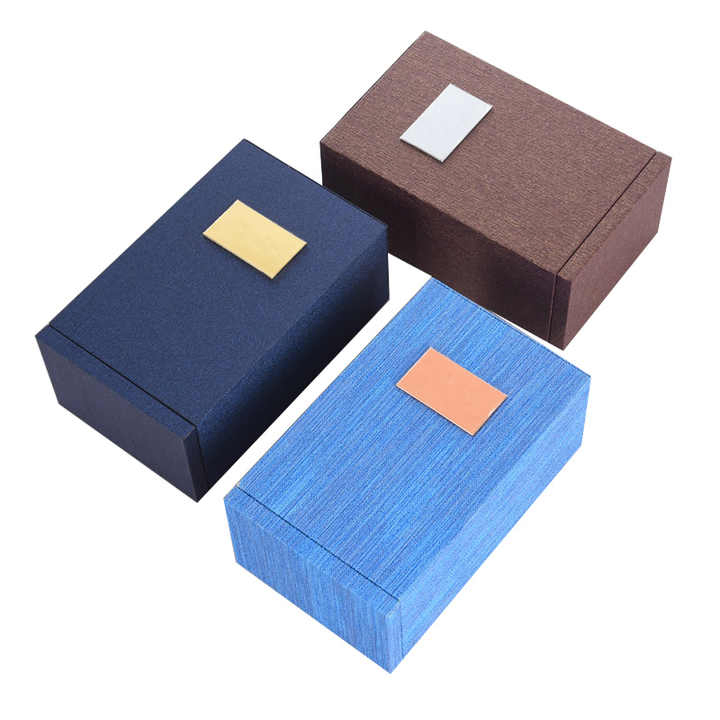 Custom Logo Plastic Cover PU Leather Paper Perfume Gift Packaging Jewelry Watch Makeup Box Velvet Cover EVA Lining