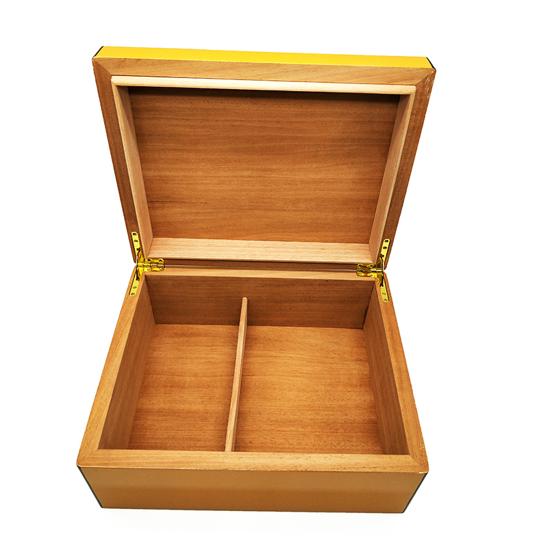 Custom Logo Printed Packaging Storage Box Wooden Gift Wine Box