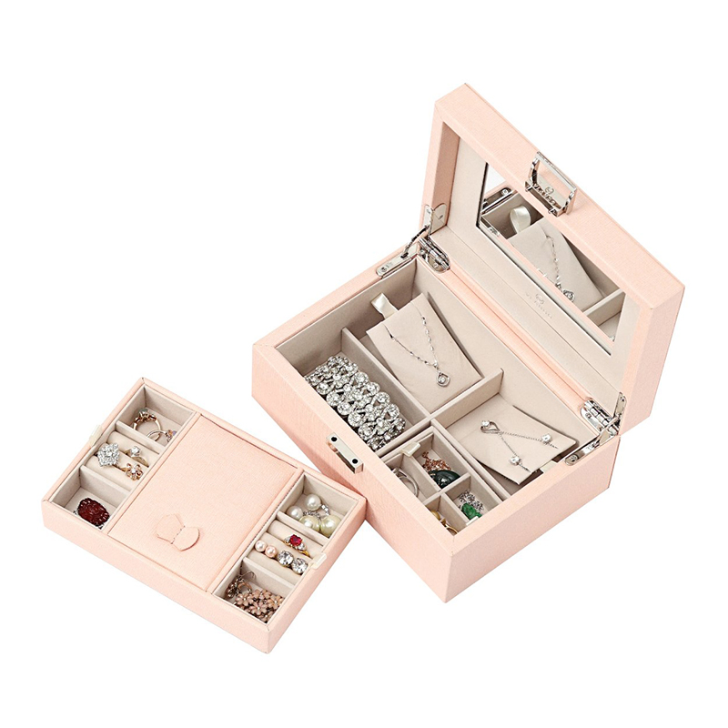 Custom Logo Printing Fashion Jewelry Gift Packaging Box for Jewelry Storage