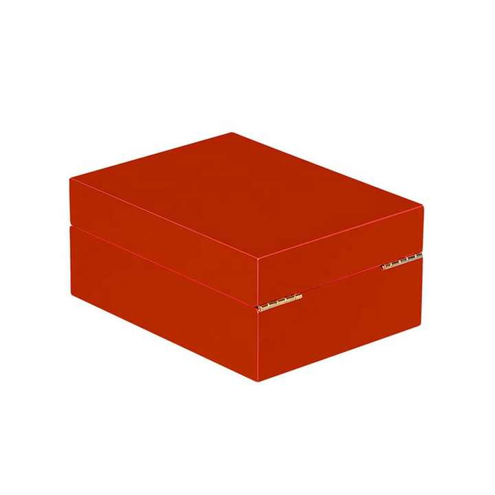 Custom Logo Solid Medium Density Fiberboard Wood Oil Gift Perfume Box White Black Red Cosmetics Wholesale Wood Frame Packaging