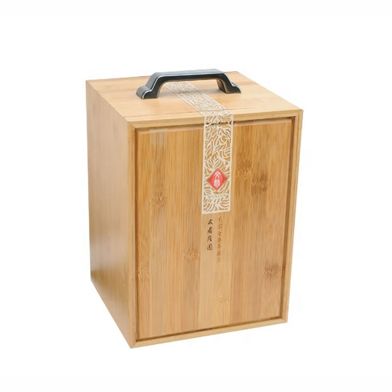 Custom Luxury Bamboo and Wood Packaging Wine Box for Gift