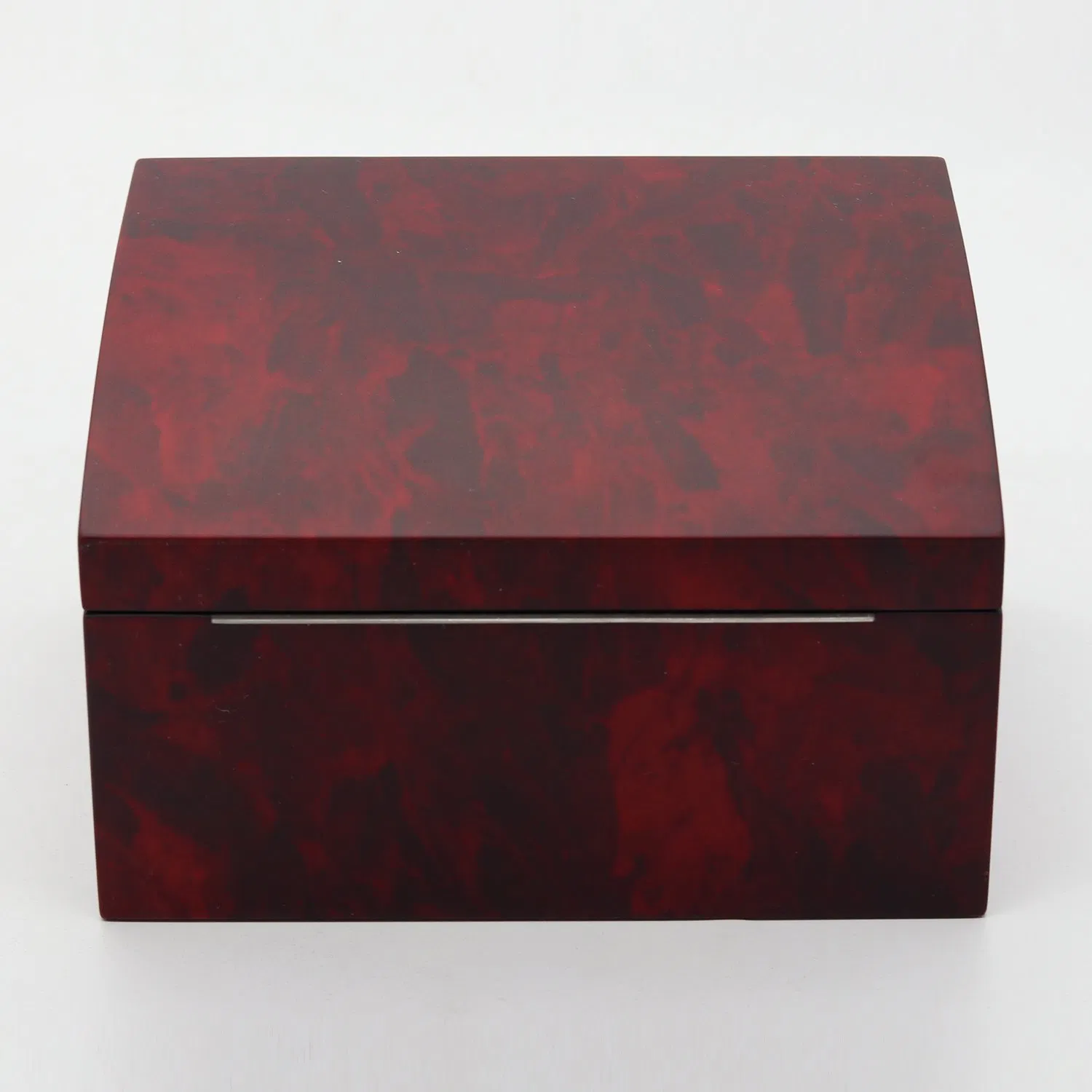 Custom Luxury Design MDF Matte Paint Jewelry Gift Wooden Trinket Box