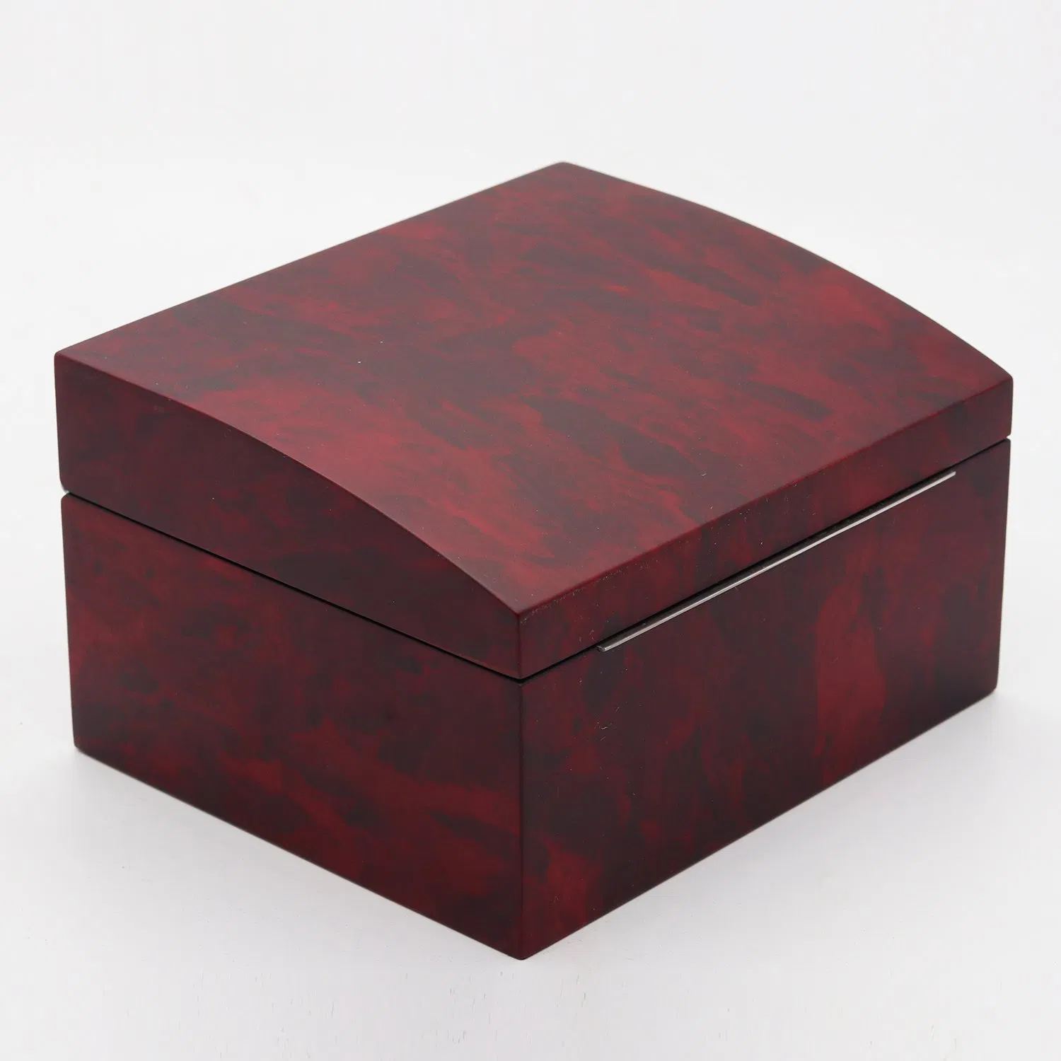 Custom Luxury Design MDF Matte Paint Jewelry Gift Wooden Trinket Box