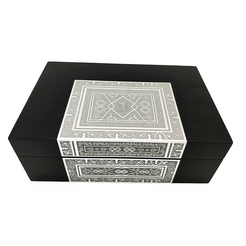 Custom Luxury Design Rectangle Wooden Packaging Gift Box for Perfume