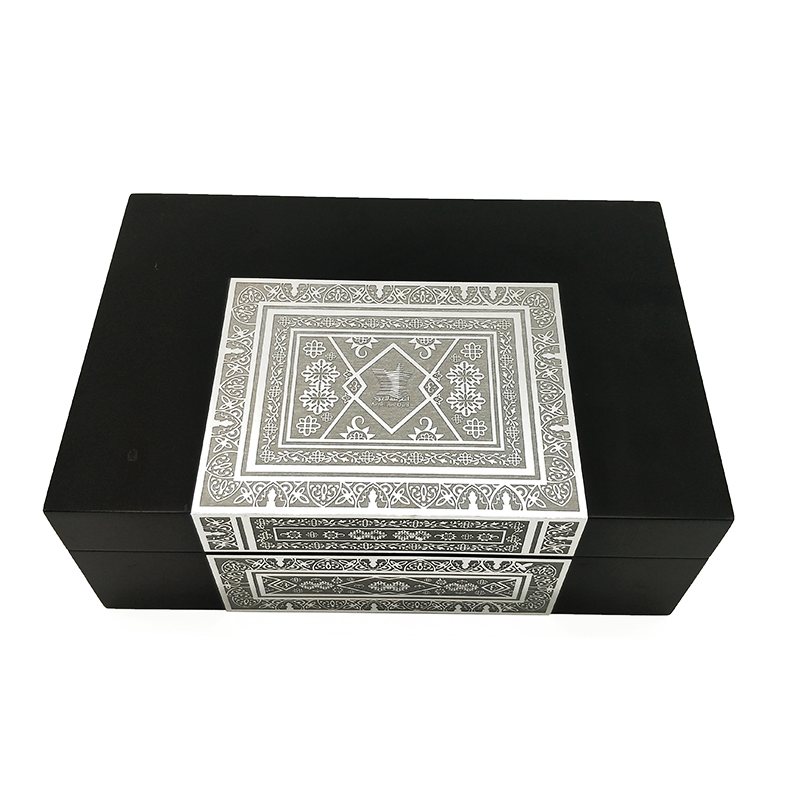 Custom Luxury Design Rectangle Wooden Packaging Gift Box for Perfume