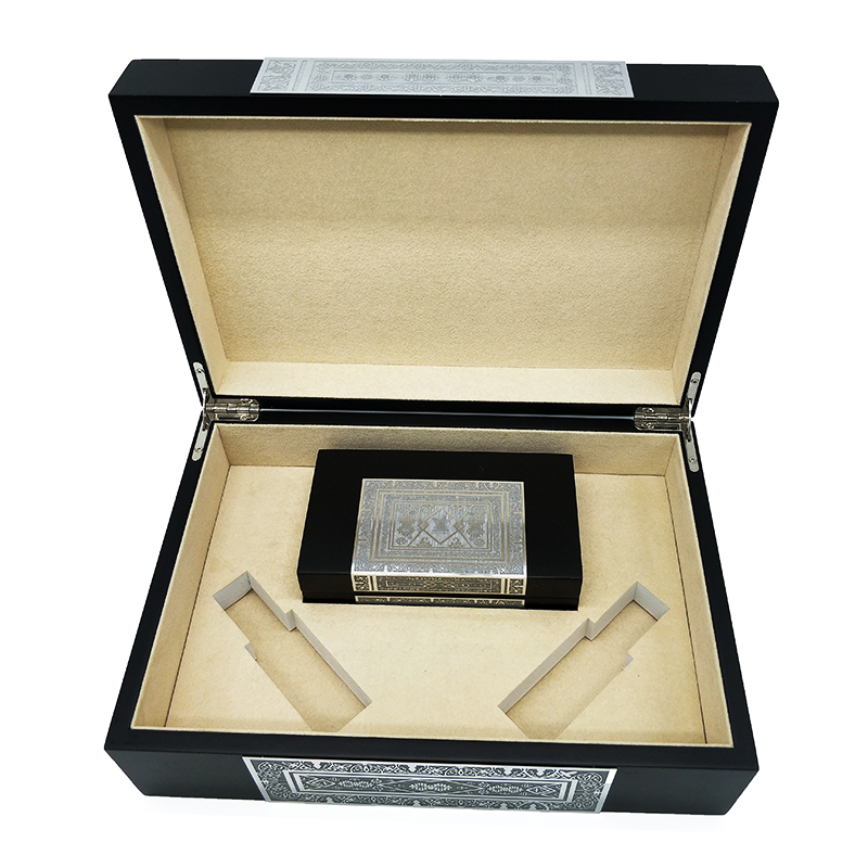 Custom Luxury Design Rectangle Wooden Packaging Gift Box for Perfume