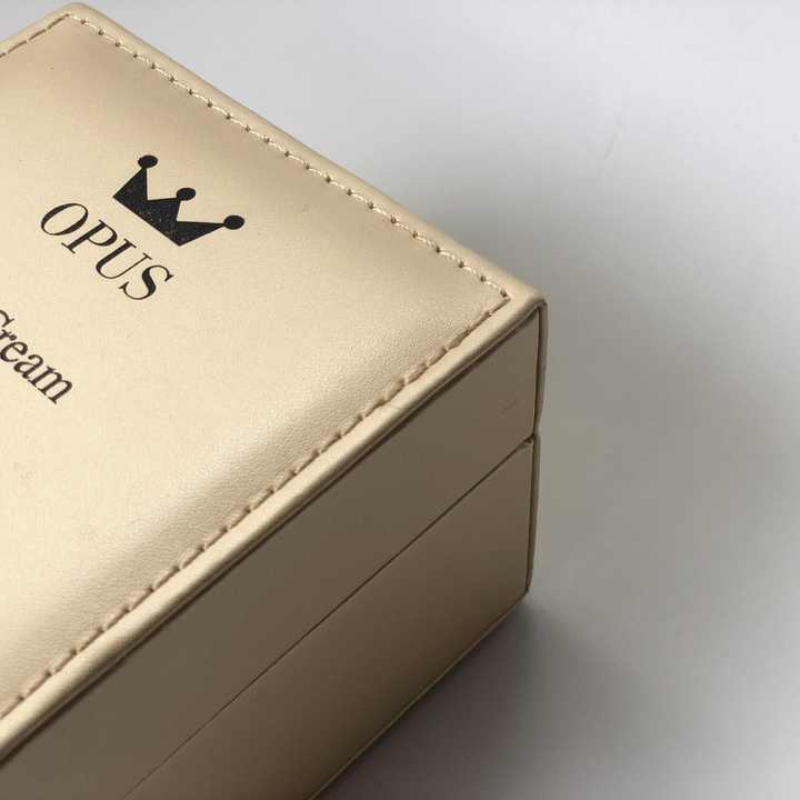 Custom MDF Wooden Cover PU Leather Cosmetics/Perfume Bottle Packaging Box