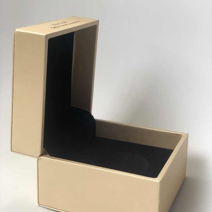 Custom MDF Wooden Cover PU Leather Cosmetics/Perfume Bottle Packaging Box