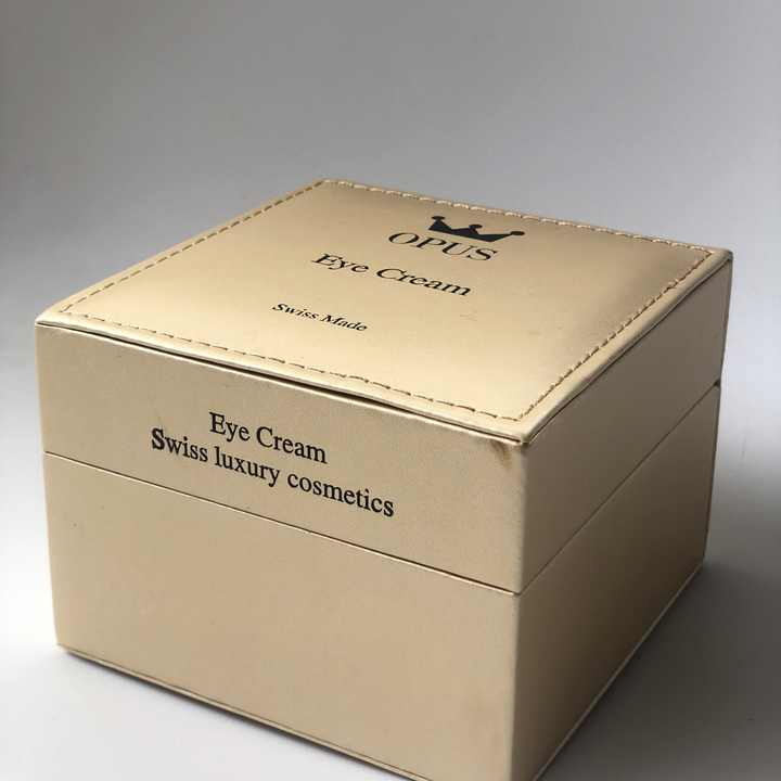 Custom MDF Wooden Cover PU Leather Cosmetics/Perfume Bottle Packaging Box