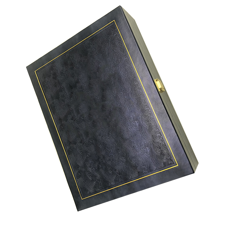 Custom PU Leather Chocolate Food Packaging Gift Box