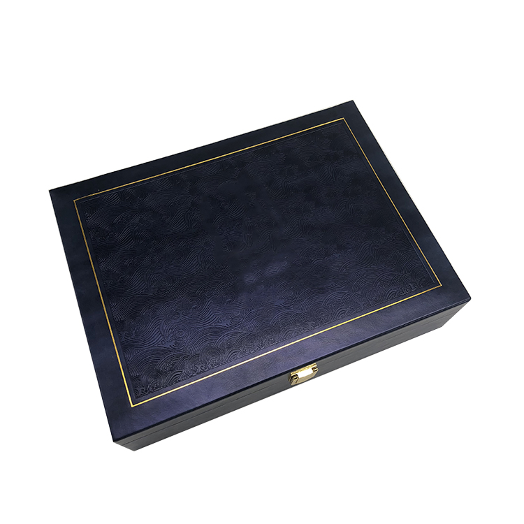 Custom PU Leather Chocolate Food Packaging Gift Box