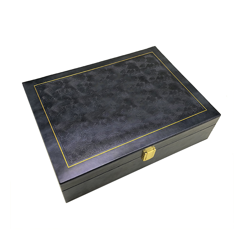 Custom PU Leather Chocolate Food Packaging Gift Box