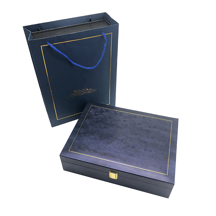 Custom PU Leather Chocolate Food Packaging Gift Box