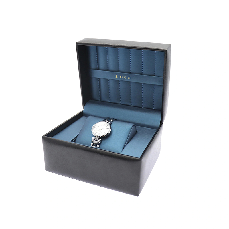 Custom PU Leather Watch Gift Box for Storage Packaging