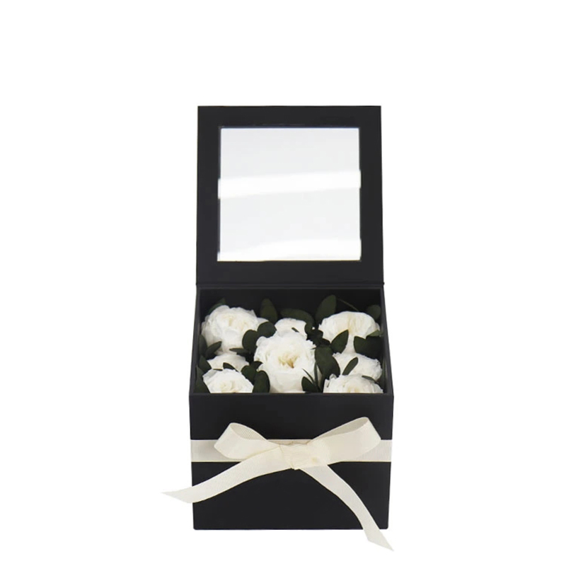 Custom Size Exquisite Eternal Flower Gift Box for Jewellery Packaging