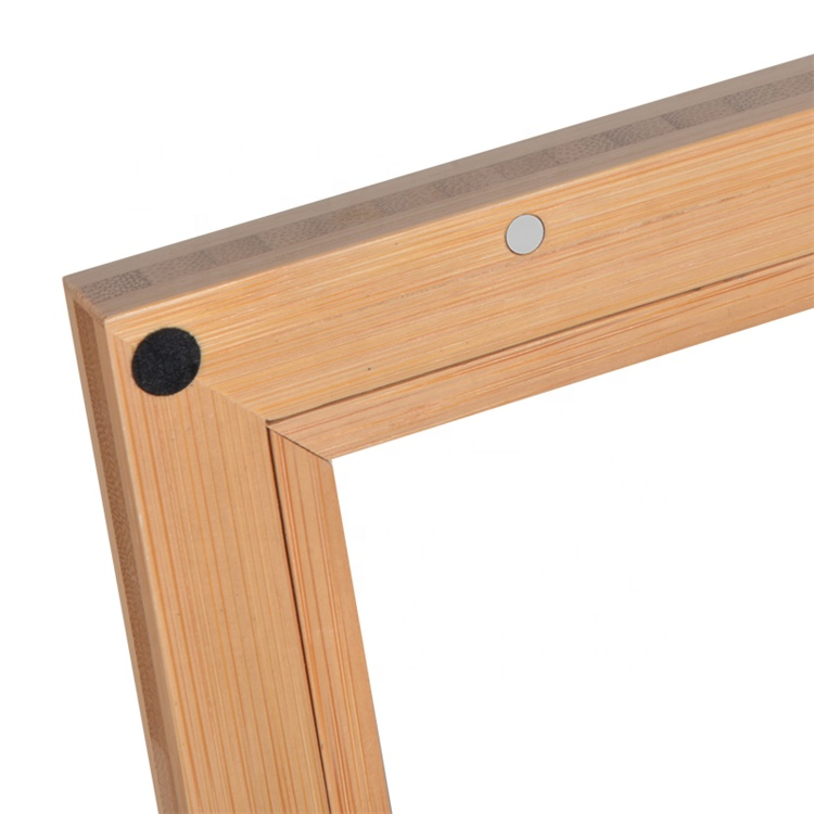 Custom Size High End 8 Compartment Wooden Tea Box with Glass Window