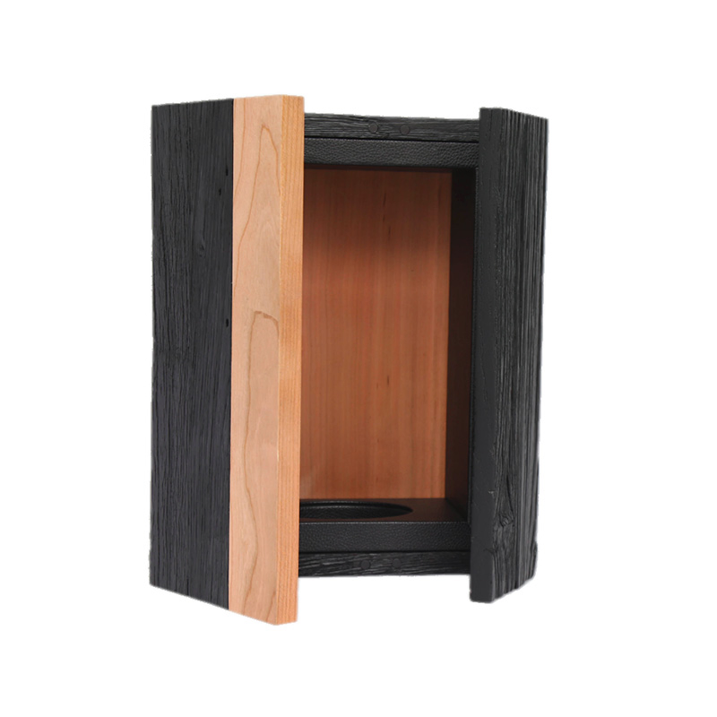 Customized Barn Wood Wine Shipping Box Rustic Wooden Packaging Box