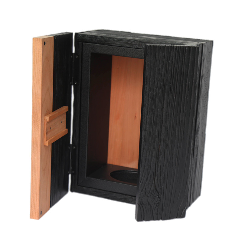 Customized Barn Wood Wine Shipping Box Rustic Wooden Packaging Box