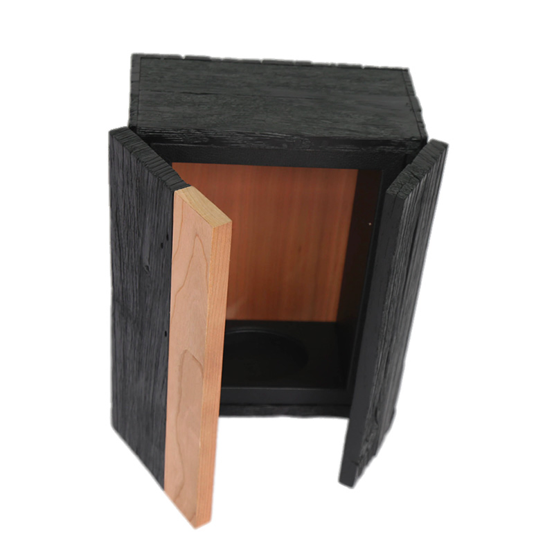 Customized Barn Wood Wine Shipping Box Rustic Wooden Packaging Box