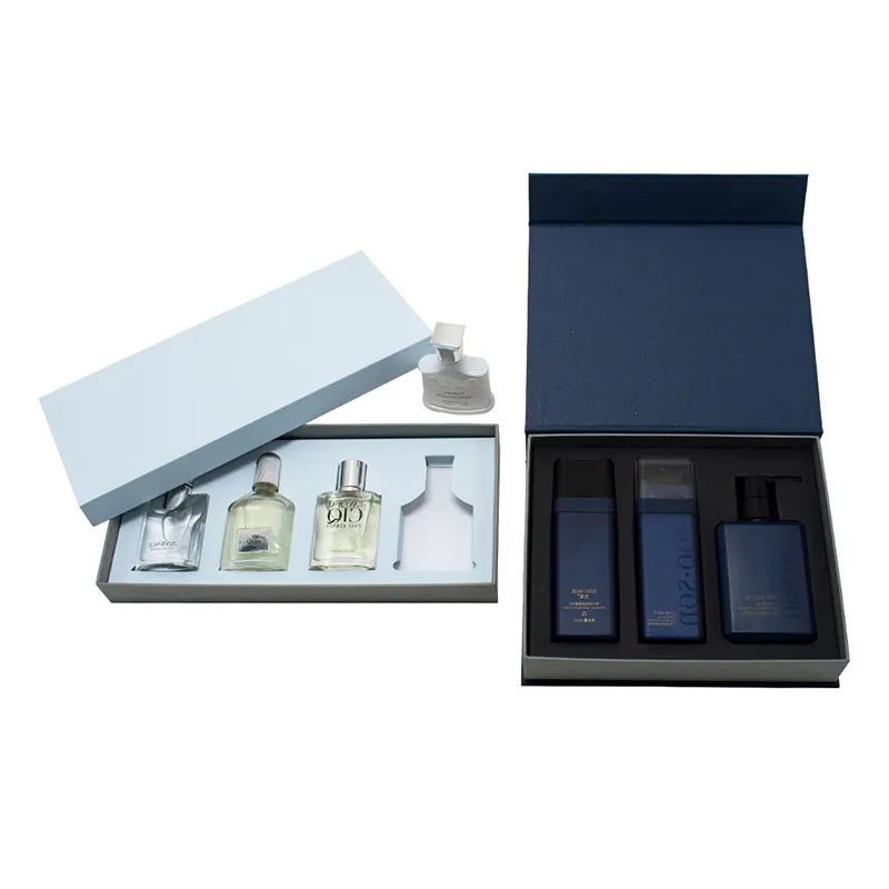 Customized Cardboard Hard Rigid Paper Packaging Luxury Folding Gift Perfume Box