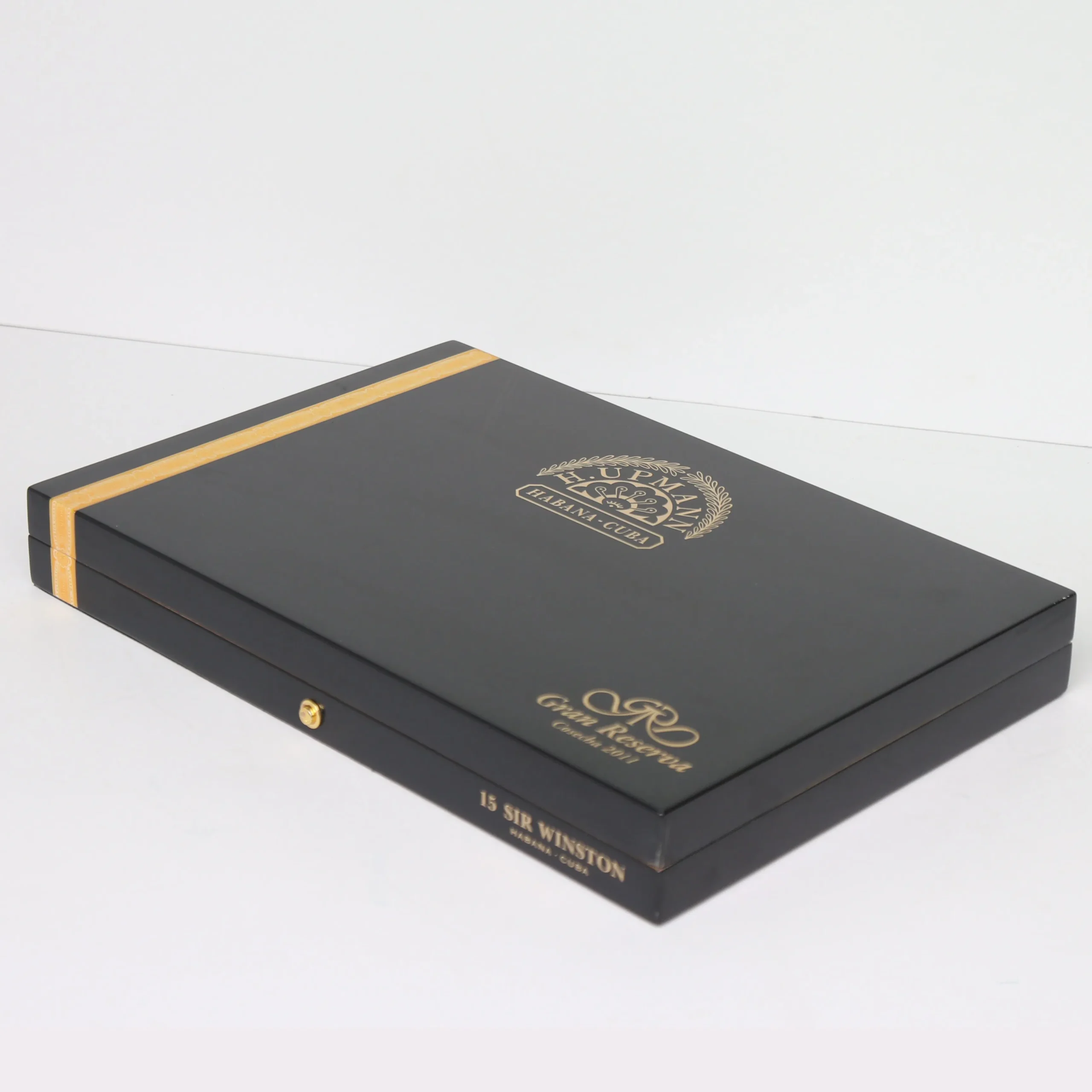 Customized High Grade Habana Cuba Cigar Accessories Wooden Storage Cigar Box