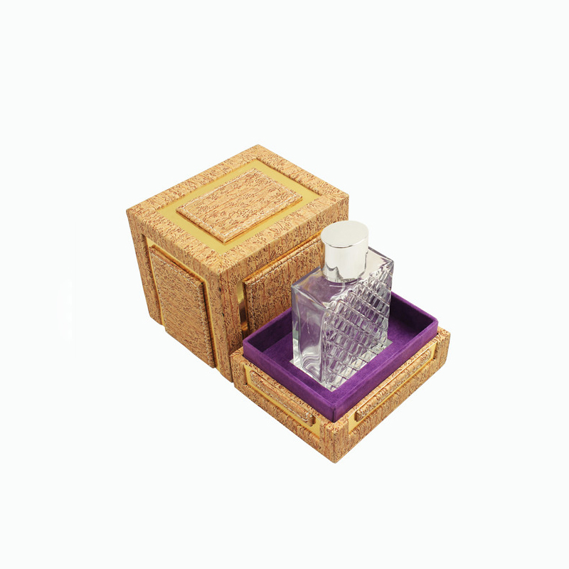 Customzied High End Leather Packaging Perfume Gift Storage Box
