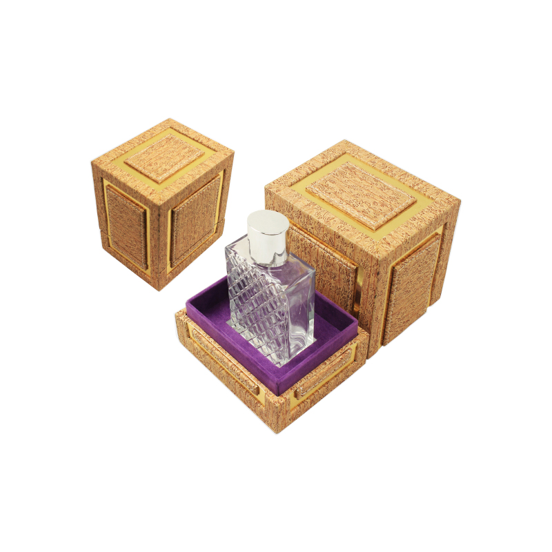 Customzied High End Leather Packaging Perfume Gift Storage Box