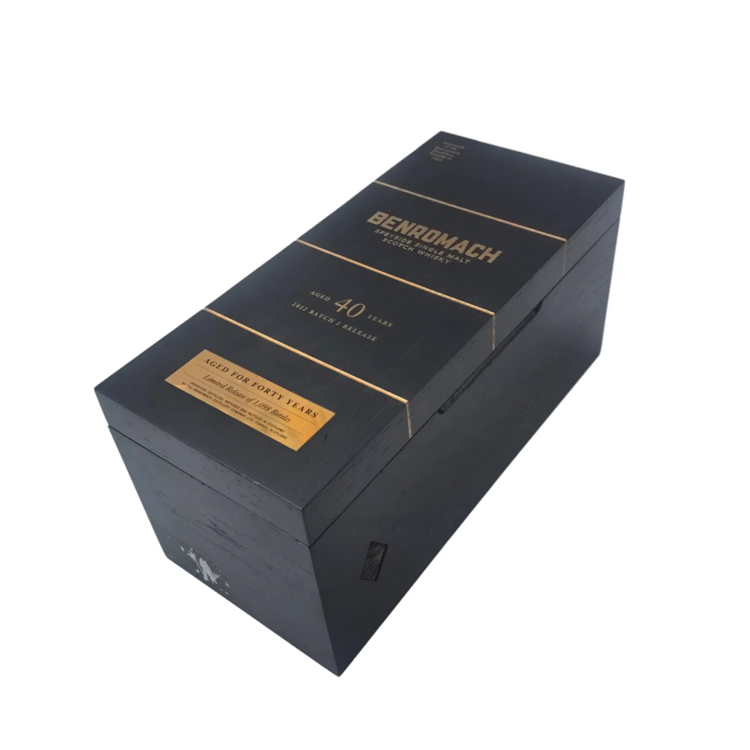 Elegant Custom Matte Solid Wood Wine Box for Red Wine and Whisky