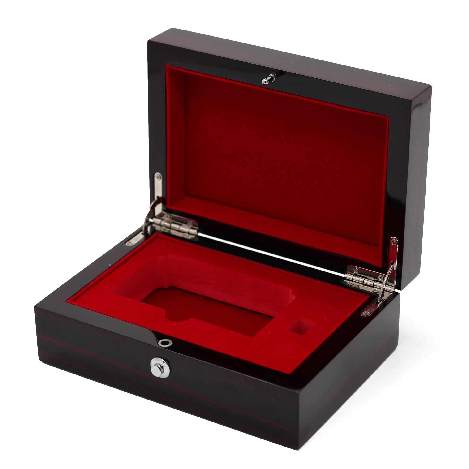 High End Wood Texture Gloss Painting Perfume Oil Packaging Box