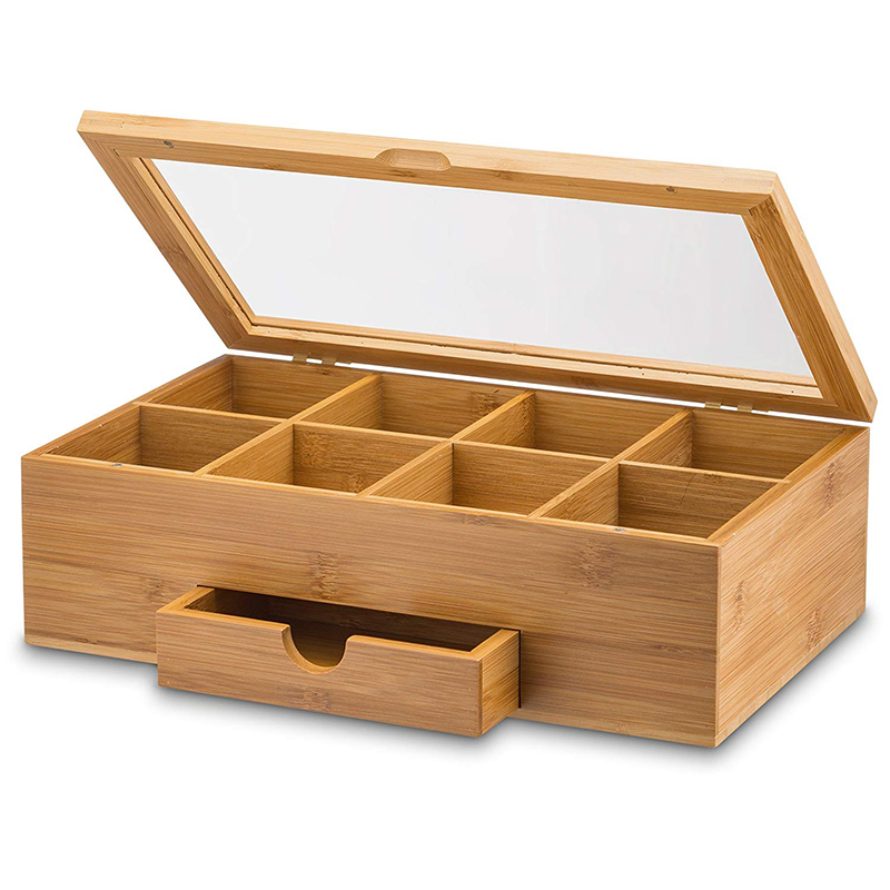 Luxury Bamboo Packaging Tea Box for Men’s Gifts