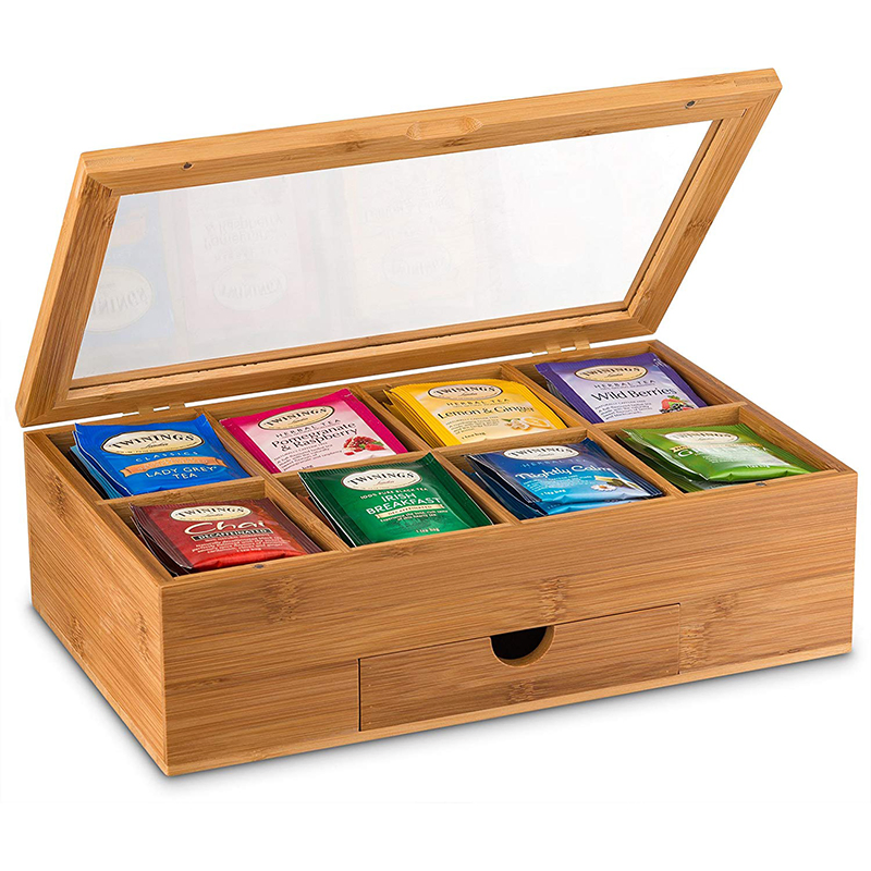Luxury Bamboo Packaging Tea Box for Men’s Gifts