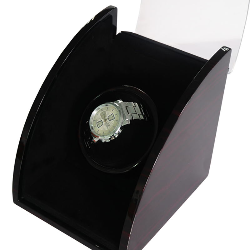 OEM Design High End Wooden Black Color Watch Automatic Winder Box