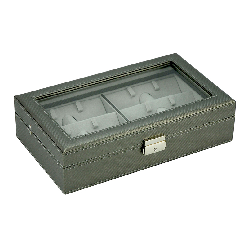 OEM Hand Made Luxury Leather Packaging Sunglasses Gift Box for Glasses Storage