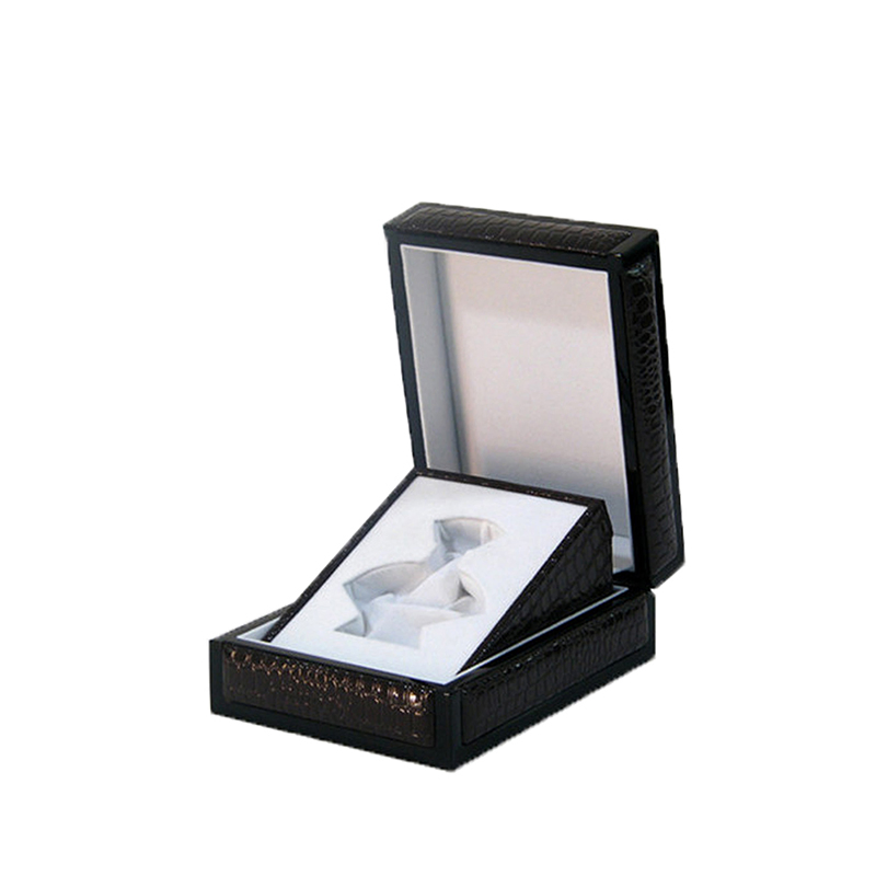 OEM Logo Arabic Leather Perfume Box with Beautiful Inlay