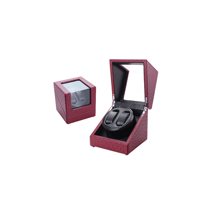 OEM Mabuchi Motor PU Leather Modern Style Watch Winder Box