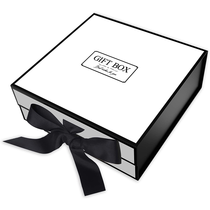 Paper Rectangular Gift Packaging Box for Wedding Birthday Gift