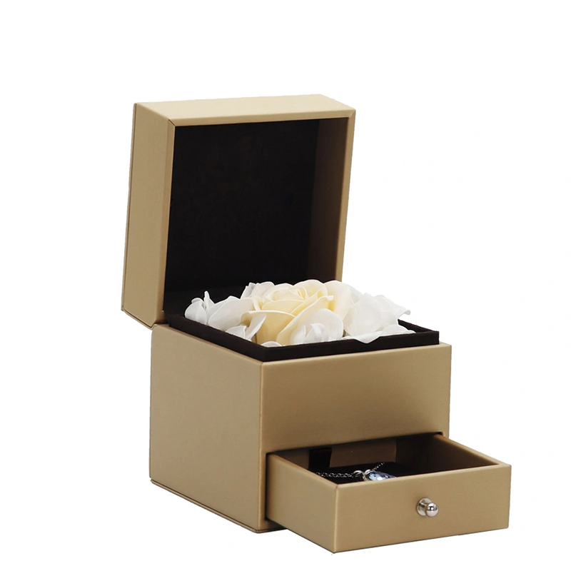 Premium Eternal Flower Jewelry Gift Box for Jewelry Gift Packaging