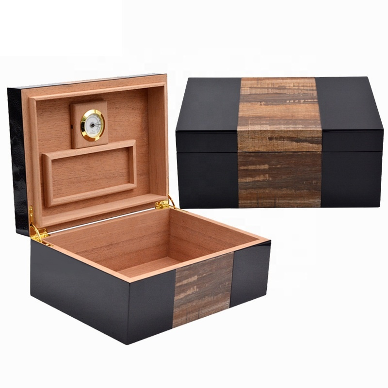 Wholesale Custom 50-80 Cedar Wooden Box High Grade Cigar Box