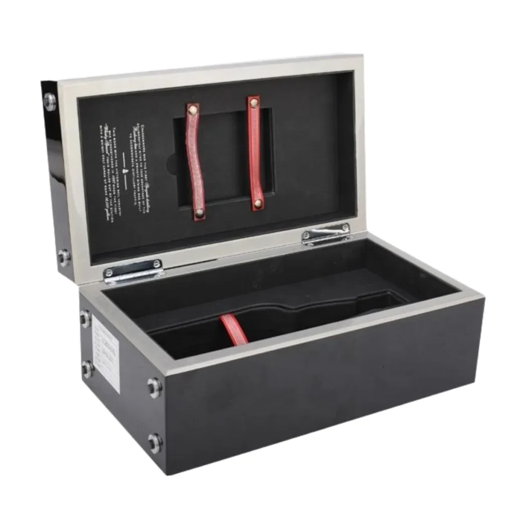 Wooden Natural Cask Strength Single Malt Scotch Whisky Wine Box