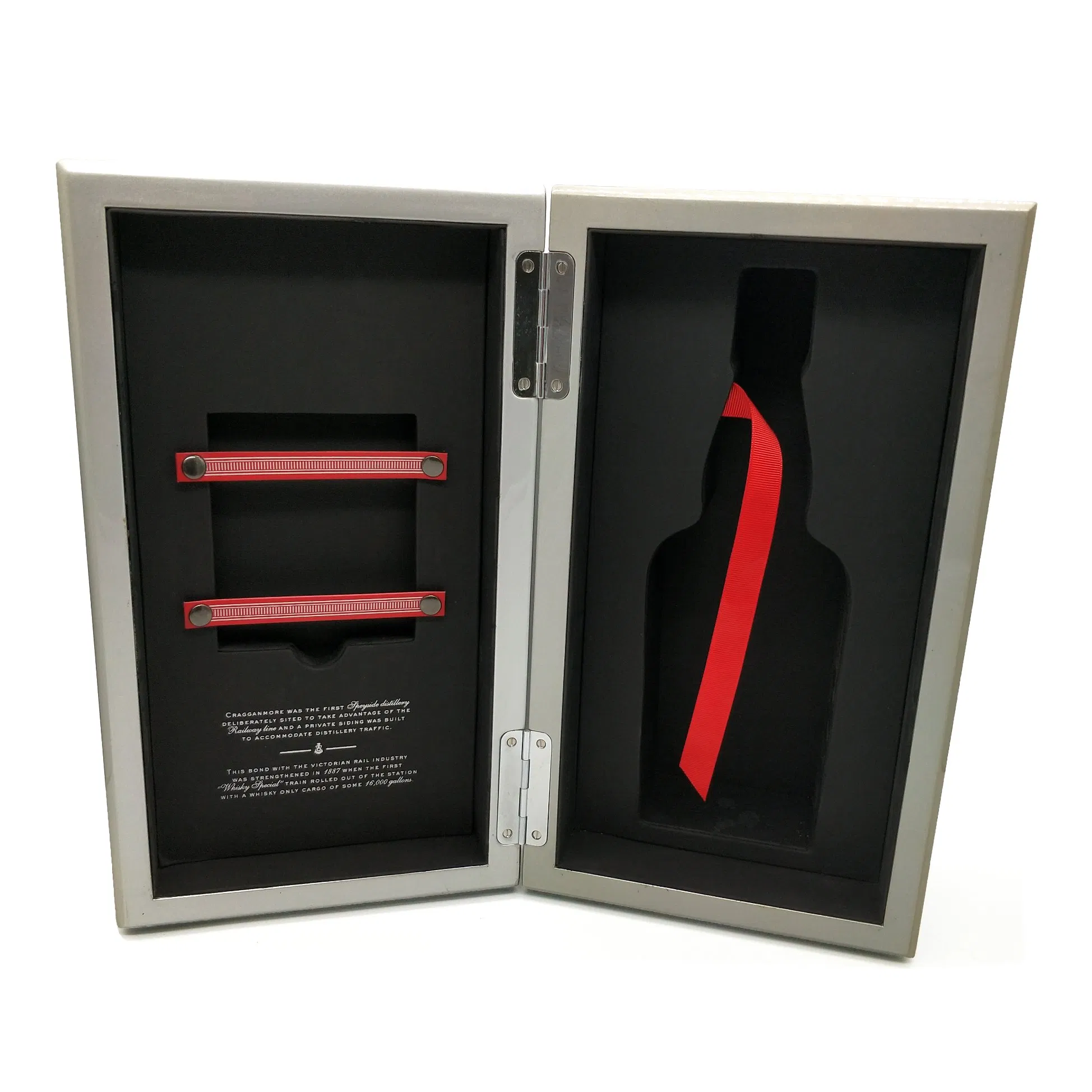 Wooden Natural Cask Strength Single Malt Scotch Whisky Wine Box