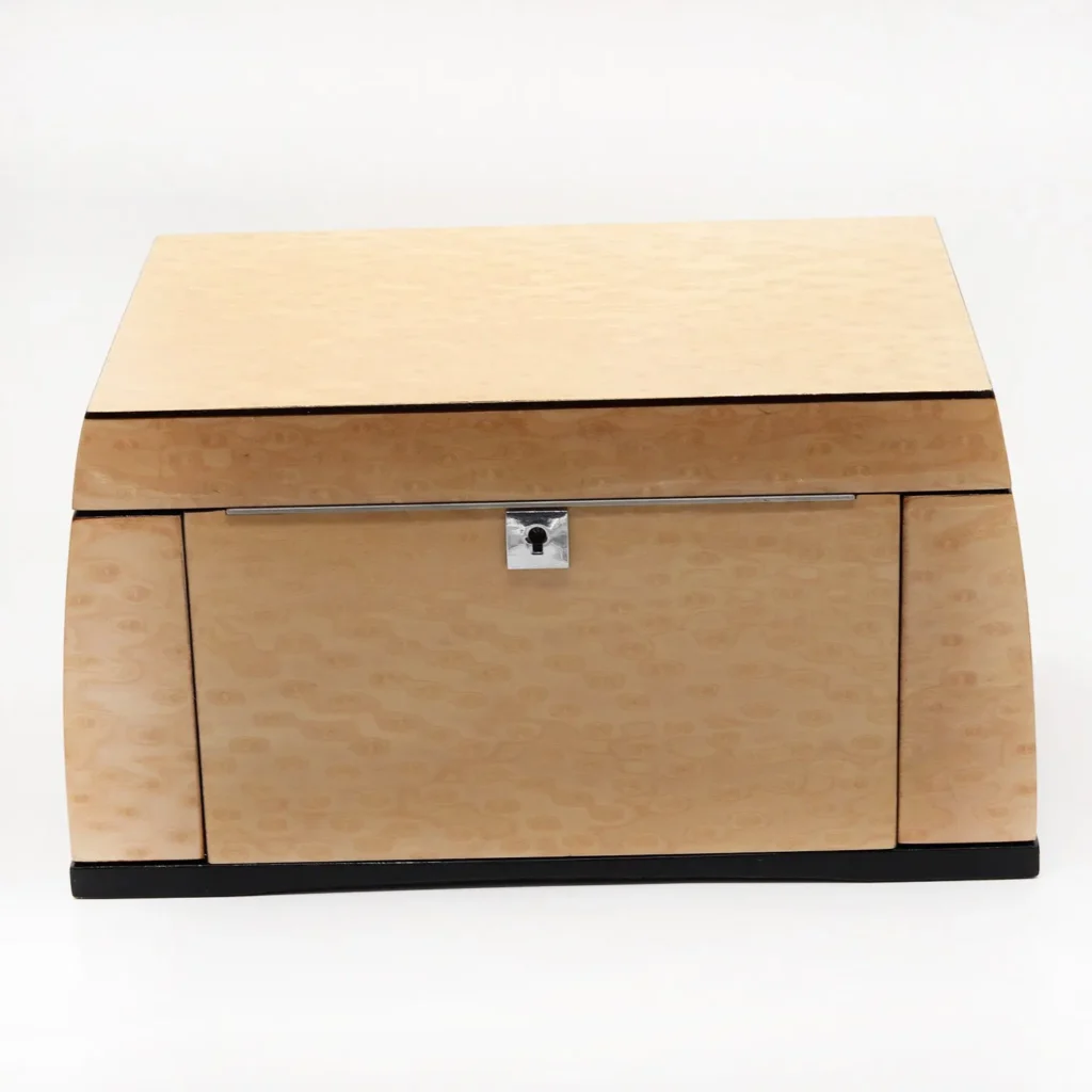 Wooden Packaging Necklace Box Jewelry Gift Box with Mirror